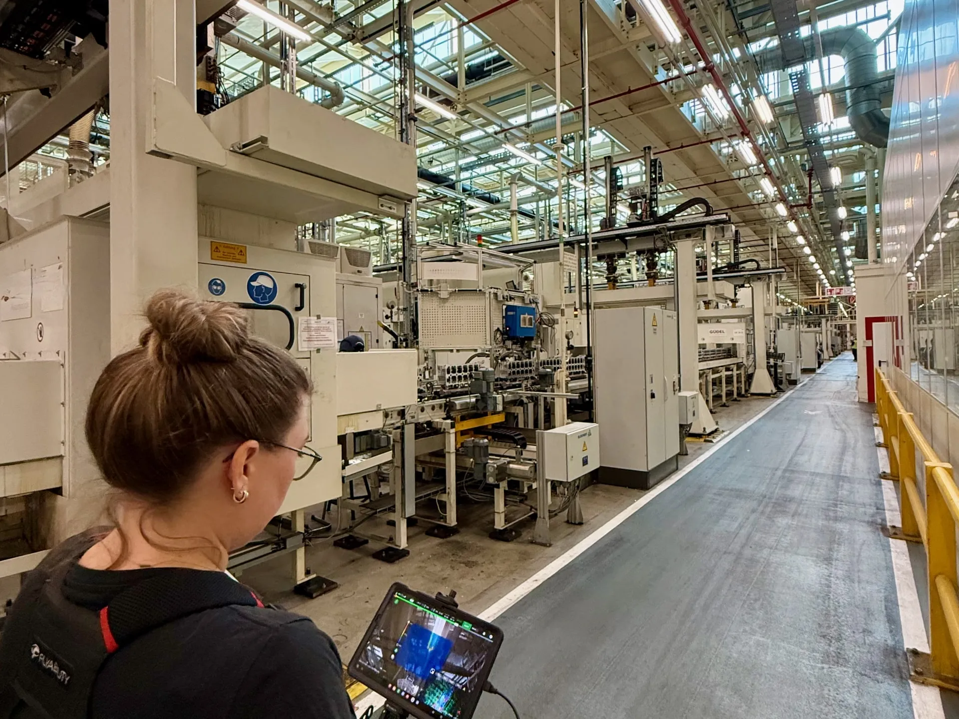 Kopterflug Inspektionsteam